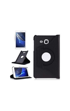 Aksesuarcim 4 Sm-t280 T285 İle Uyumlu Kılıfı Suni Deri 2 Farklı Stand Olabilen Darbe Korumalı 360 Dönebilen Tablet Kılıfı Siyah Sku: Zeusb0fhhx8phx Arka Kapak