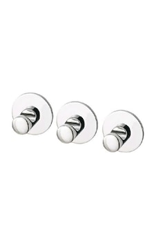 Ikea Skoghall Kanca, Kendinden Yapışkanlı, Krom Kaplama, 3 Adet, 160 X 100 Mm Çok Renkli Ikea Skoghall Kanca, Kendinden Yapışkanlı, Krom Kaplama, 3 Adet, 160 X 100 Mm Çok Renkli