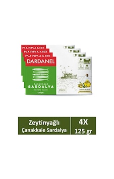 Dardanel Zeytinyağlı Çanakkale Sardalya 125 Gr X 4 Adet Dardanel Zeytinyağlı Çanakkale Sardalya 125 Gr X 4 Adet