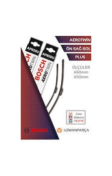 Bosch 3397006952+3397006952 650 Mm + 650 Mm Muz Tipi Aerotwin Ön Silecek Seti Bosch 3397006952+3397006952 650 Mm + 650 Mm Muz Tipi Aerotwin Ön Silecek Seti