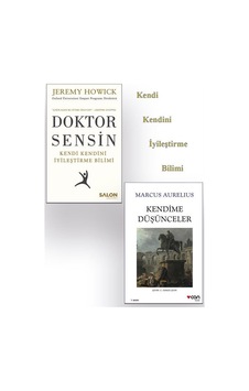 Doktor Sensin & Kendime Düşünceler 2 Kitap Set & Kendi Kendi... Doktor Sensin & Kendime Düşünceler 2 Kitap Set & Kendi Kendi...