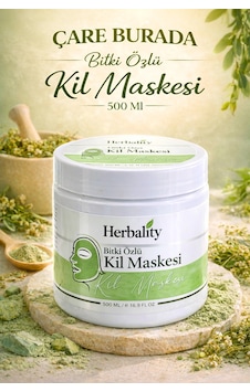 Bitki Özlü Kil Maskesi 500 Ml