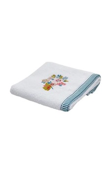 Doqu Home Leris Bouquet Armürlü Yüz Havlusu Mavi Doqu Home Leris Bouquet Armürlü Yüz Havlusu Mavi