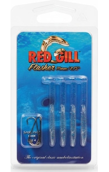 Red Gıll Original 7cm Silikon Yem - Blue Fleck Red Gıll Original 7cm Silikon Yem - Blue Fleck