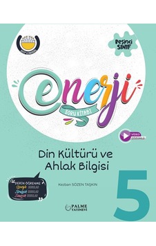 Palme-5. Sınıf Enerji Din Kültürü Ve Ahlak Bilgisi Soru Kitabı Palme-5. Sınıf Enerji Din Kültürü Ve Ahlak Bilgisi Soru Kitabı