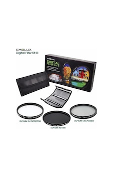 Emolux Digi Filter Kit Çantalı 49 MM