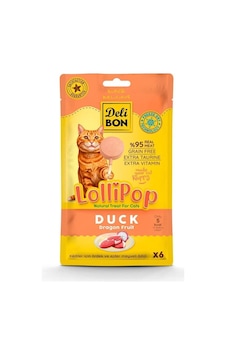 Delibon Lolipop Ördekli Kedi Ödül Maması 6'lı Delibon Lolipop Ördekli Kedi Ödül Maması 6'lı