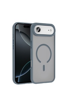 Zore İphone 17 Air Kılıf M-safe Şarj Özellikli Mat Arka Yüzey Ogaa Sio Kapak - Gri Zore İphone 17 Air Kılıf M-safe Şarj Özellikli Mat Arka Yüzey Ogaa Sio Kapak - Gri
