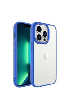 Iphone 14 Pro Uyumlu Kılıf Kenarları Parlak Arkası Şeffaf Hassas Butonlu Renkli Kapak Colr16434-lacivert Iphone 14 Pro Uyumlu Kılıf Kenarları Parlak Arkası Şeffaf Hassas Butonlu Renkli Kapak Colr16434-lacivert