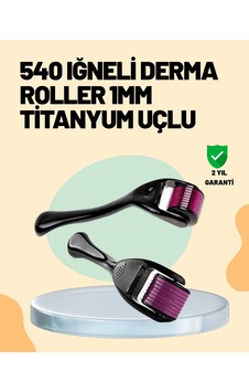 Derma Roller Mikro İğneli Bakım Aracı Derma Roller Mikro İğneli Bakım Aracı