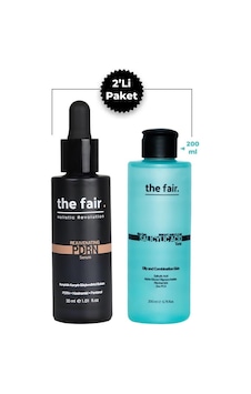 The Fair. Pdrn Somon Dna Serum 30 Ml Cilt Serumu Ve Bright And Clear Salisilik Asit Tonik 200 Ml The Fair. Pdrn Somon Dna Serum 30 Ml Cilt Serumu Ve Bright And Clear Salisilik Asit Tonik 200 Ml