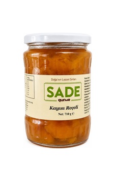 Sade Gurme Kayısı Reçeli 580 Cc Sade Gurme Kayısı Reçeli 580 Cc