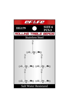 Effe Fırdöndü Rolling Triple Beads No : 6 Effe Fırdöndü Rolling Triple Beads No : 6