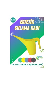 Sarı Sulama Kabı 1 Litre Ergonomik, Dayanıklı Ve Şık Bitki Sulama Kabı - İç & Dış Mekan Kullanımı Sarı Sulama Kabı 1 Litre Ergonomik, Dayanıklı Ve Şık Bitki Sulama Kabı - İç & Dış Mekan Kullanımı