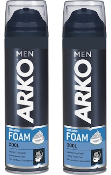 Arko Men Cool Tıraş Köpüğü 200 Ml 2 Adet Arko Men Cool Tıraş Köpüğü 200 Ml 2 Adet