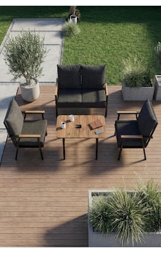 Bahçe Balkon Oturma Grubu 4 Lü Set Orta Sehpa Masa Koltuk Koltuk Minderli Balkon Teras Cafe Mobilya Bahçe Balkon Oturma Grubu 4 Lü Set Orta Sehpa Masa Koltuk Koltuk Minderli Balkon Teras Cafe Mobilya