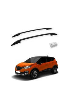 Turtle Renault Captur J87 2013-2019 Tavan Çıtası Crown Siyah