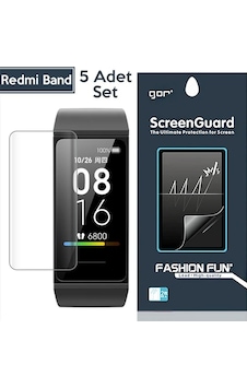 Gor Xiaomi Mi Band 5-4 Akıllı Bileklik Ekran Koruyucu 5 Adet Set- 5775 Gor Xiaomi Mi Band 5-4 Akıllı Bileklik Ekran Koruyucu 5 Adet Set- 5775