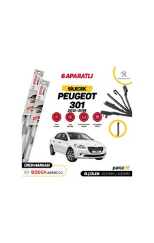 Peugeot 301 Bosch Aeroeco Muz Silecek 2012-2015 Peugeot 301 Bosch Aeroeco Muz Silecek 2012-2015