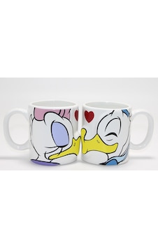Kupa Bardak Seti - Donald Ve Daisy Duck Çifti