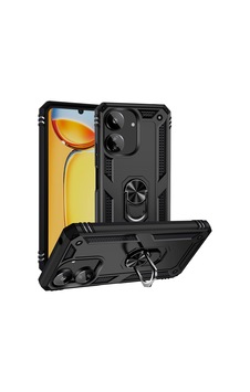Xiaomi Poco C65 Kılıf Zore Vega Kapak Siyah Xiaomi Poco C65 Kılıf Zore Vega Kapak Siyah