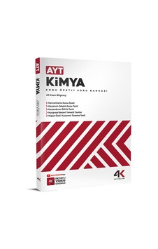 4k 2026 Ayt Kimya Konu Özetli Soru Bankası 4k 2026 Ayt Kimya Konu Özetli Soru Bankası