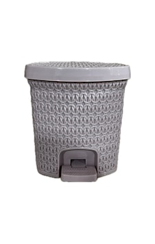 12 Litre Dantel Model Pedallı Çöp Kovası Beyaz 12 Litre Dantel Model Pedallı Çöp Kovası Beyaz