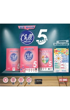 Big Bang 5. Sınıf Chill English Practice Book Fantastic Four Quiz Book Ünite Afişleri Big Bang 5. Sınıf Chill English Practice Book Fantastic Four Quiz Book Ünite Afişleri