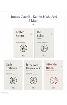 İmam Gazali İmam Gazali - Kalbin Islahı Seti 5 Kitap İmam Gazali İmam Gazali - Kalbin Islahı Seti 5 Kitap
