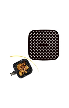 Siyah Isıya Dayanıklı Yıkanılabilir Silikon Fırın Ve Airfryer Kare Model Pişirme Matı 21,5 Cm Bx40 Siyah Isıya Dayanıklı Yıkanılabilir Silikon Fırın Ve Airfryer Kare Model Pişirme Matı 21,5 Cm Bx40