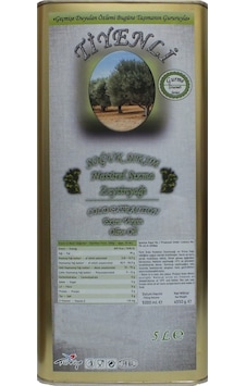 Tiyenli Gurme Soğuk Sıkım 0.3 Asit Naturel Sızma Zeytinyağı 5 L