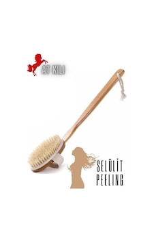 At Kılı Kuru Islak Selülit Peeling Fırçası