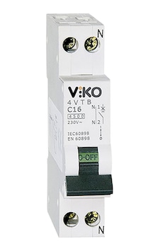 Viko 4Vtb-1C25 1X25A 4.5Ka C Tipi Otomatik Sigorta Viko 4Vtb-1C25 1X25A 4.5Ka C Tipi Otomatik Sigorta