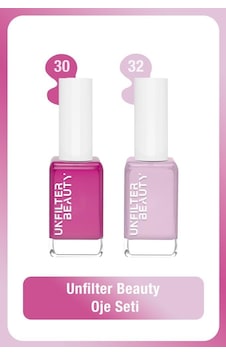 Unfilter Beauty No:30 + No:32 Oje Seti Unfilter Beauty No:30 + No:32 Oje Seti