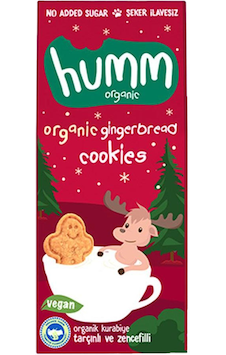 Humm Organic Organik Tarçınlı Zencefilli Kurabiye 55 G Humm Organic Organik Tarçınlı Zencefilli Kurabiye 55 G