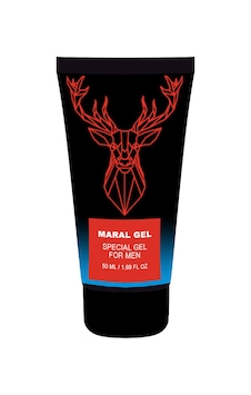 Maral Gel Erkeklere Özel Penislerine Masaj Kremi 50 Ml