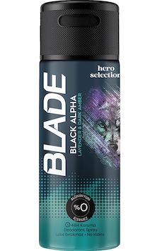 Blade Black Alpha Erkek Sprey Deodorant 150 ML Blade Black Alpha Erkek Sprey Deodorant 150 ML