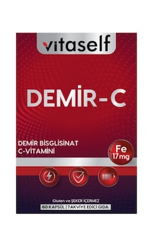 Vitaself Demir C 60 Kapsül Vitaself Demir C 60 Kapsül