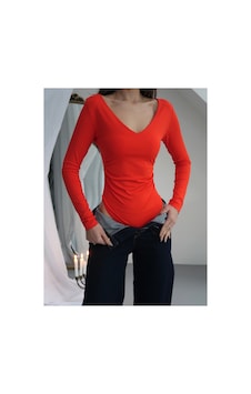 Paw Garage Kadın V Yaka Polyamid Bodysuit Beyaz Paw Garage Kadın V Yaka Polyamid Bodysuit Beyaz