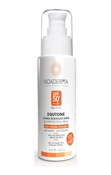 Noaderma Equtone Leke Karşıtı Güneş Koruyucu Yeni Nesil Filtreli Spf50+ Krem 50 Ml