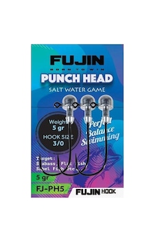 Fujin Punch Head Jighead Fj-ph 3/0 Fujin Punch Head Jighead Fj-ph 3/0
