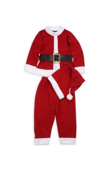 Pazarız Çocuk Kırmızı Noel Baba Kostüm kırmızı