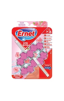 Ernet Ultra Hijyen Klozet Blok Çiçek Karnavalı 2x50 g Ernet Ultra Hijyen Klozet Blok Çiçek Karnavalı 2x50 g