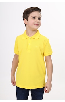 Toontoy Unisex Çocuk Nakışlı Tişört Sarı Toontoy Unisex Çocuk Nakışlı Tişört Sarı