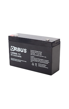 Akü 6 Volt 12 Amper Orbus Orb6-12 ( 150 X 50 X 94 Mm )