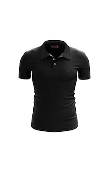 Raru Polo T-shirt Astrum Siyah SIYAH Raru Polo T-shirt Astrum Siyah SIYAH