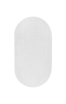 Dijidekor Beyaz Oval Post Dokuma Halı Peluş Yumuşacık Kaymaz ... Dijidekor Beyaz Oval Post Dokuma Halı Peluş Yumuşacık Kaymaz ...
