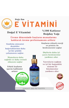 Rb Pharma Katkısız Buğday Yağı Özü Tüm Kuş Türleri İçin 50 ML