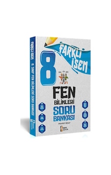 2025 Farklı İsem 8. Sınıf Fen Bil. Soru Bankası