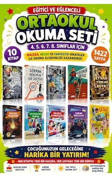 Ortaokul 4. 5. 6. 7. 8. Sınıf Eğitici ve Eğlenceli Roman Seti Ortaokul 4. 5. 6. 7. 8. Sınıf Eğitici ve Eğlenceli Roman Seti